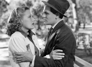 Pickel Prints: FOUR DAUGHTERS, from left: Priscilla Lane, John Garfield, 1938