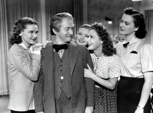 Gale Prints: FOUR DAUGHTERS, Lola Lane, Claude Rains, Priscilla Lane, Rosemary Lane, Gale Page, 1938