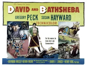 Peck Prints: DAVID AND BATHSHEBA, Gregory Peck