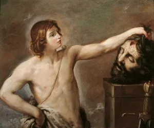 One Young Man Only Prints: David Contemplating the Head of Goliath