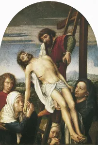 Utrecht Prints: David, Gerard (1460-1523). Deposition (Deposizione della croce)