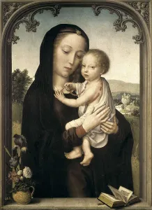 David, Gerard (1460-1523). Virgin and Child. 1523. Flemish art. Oil on wood. SPAIN. Madrid. Prado Museum. AISA/Everett Collection**US SALES ONLY**