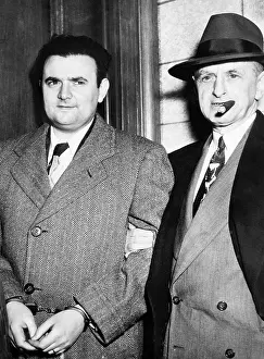 Espionage Prints: David Greenglass (left), spy for the Soviet Union