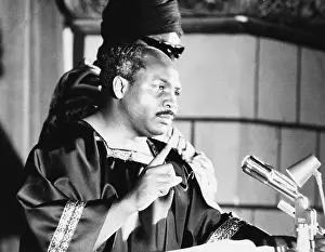 Communes Prints: David Hill of House of Israel speaks at Operation Black Unity rally