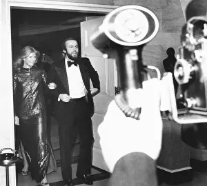 Candice Prints: David Hume Kennerly and Candice Bergen arrive for state dinner for Pakistani PM Zuleikar Ali Bhutto