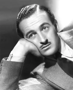 Moustache Prints: DAVID NIVEN, 1938