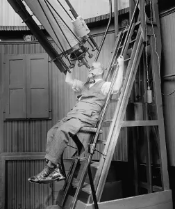 December Prints: David Peck Todd (1855-1939) American astronomer observatory, 1924