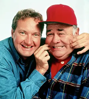 : DAVIS RULES, from left: Randy Quaid, Jonathan Winters, 1991-1992