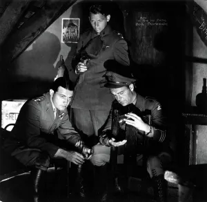 Neil Prints: THE DAWN PATROL, Richard Barthelmess, Douglas Fairbanks, Jr. Neil Hamilton, 1930