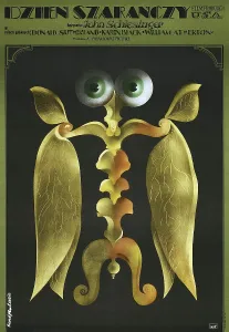 Eyes Prints: THE DAY OF THE LOCUST, (aka DZIEN SZARANCZY), Polish poster, 1975
