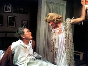 Burgess Prints: THE DAY OF THE LOCUST, Burgess Meredith, Karen Black, 1975