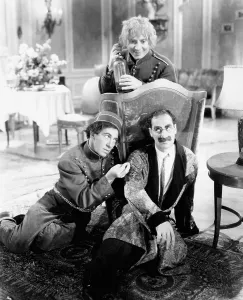 Bellboy Prints: A DAY AT THE RACES, Chico Marx, Harpo Marx, Groucho Marx, 1937