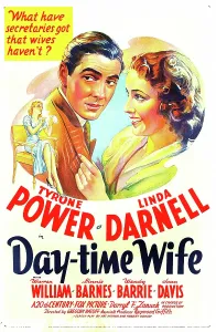 Secretary Prints: DAY-TIME WIFE, US poster art, from left: Wendy Barrie