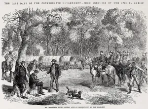 Guards Prints: The last days of the Confederate government