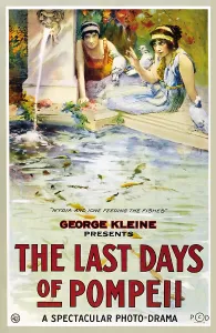 Pond Prints: THE LAST DAYS OF POMPEII, (aka GLI ULTIMI GIORNI DI POMPEII), poster art, 1913