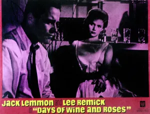 Husband Prints: DAYS OF WINE AND ROSES, Jack Lemmon, Lee Remick, 1962