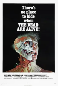 Horror Prints: THE DEAD ARE ALIVE, US poster, 1972