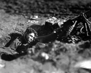 December Prints: Dead German machine gunner, killed in the last week of the World War I