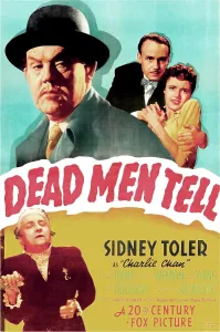 Images Dated 20th June 2013: DEAD MEN TELL, US poster, top from left: Sidney Toler (aka Charlie Chan)