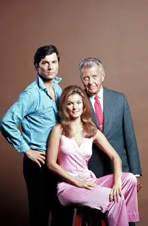: THE MOST DEADLY GAME, from left: George Maharis, Yvette Mimieux, Ralph Bellamy, 1970-1971