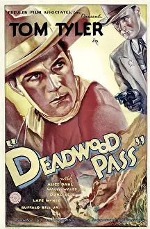 Sheriff Prints: DEADWOOD PASS, from left: Tom Tyler, Lafe McKee, 1933
