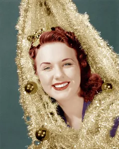 Holiday Prints: Deanna Durbin, early 1940s