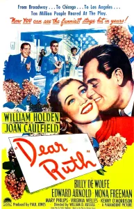 Blue Eyes Prints: DEAR RUTH, US poster, center from left: Joan Caulfield, William Holden, 1947