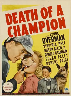 Magnifying Glass Prints: DEATH OF A CHAMPION, from left: Lynne Overman