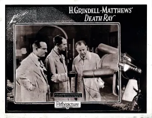 1924 Movies Prints: THE DEATH RAY, Harry Grindell Matthews, (center), 1924