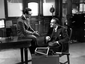 Tennis Racquet Prints: DEATH OF A SALESMAN, Don Keefer, Fredric March, 1951