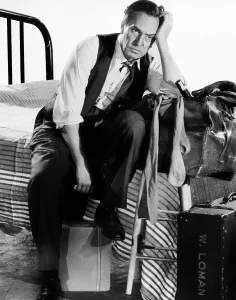 Foot Prints: DEATH OF A SALESMAN, Fredric March, 1951