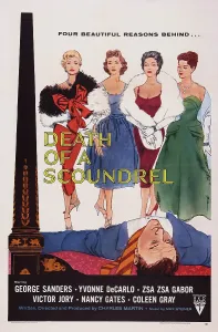 Gates Prints: DEATH OF A SCOUNDREL, US poster art