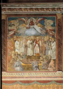 Pattern Prints: The Death of St Francis, by Giotto