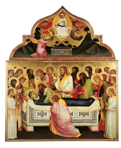 Soul Prints: Death of the Virgin, by Niccol di Pietro Gerini