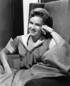 Sitting In Chair Prints: Debbie Reynolds in the 1950s