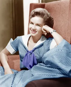 Sitting In Chair Prints: Debbie Reynolds, ca. 1950s