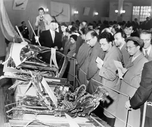 Espionage Prints: Debris from American U-2 Spy plane was exhibited to members of press