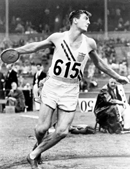 Olympics Prints: Decathlete Bob Mathias, c. 1952.. Courtesy: CSU Archives / Everett Collection