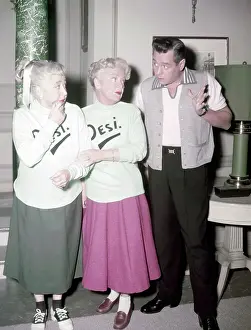 Television Prints: DECEMBER BRIDE, from left: Verna Felton