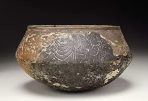 Prehistoric Prints: Decorated vessel. Eneolithic. Ceramics