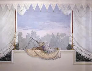 Curtain Prints: Decoration of a Little Room, by Francesco Bagnara