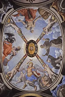 Habit Prints: Decoration Vault of the Chapel of Eleonora (Decorazione della volta della Cappella di Eleonora)