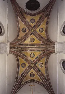 From Below Prints: Decoration of the Vault, by Nicoletto Semitecolo