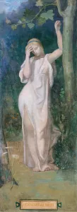 One Young Woman Only Prints: Decorative canvass for the town house of Madame Vignon Memory