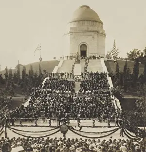 Assassination Prints: Dedication of the McKinley National Memorial in Canton, Ohio, Sept. 30, 1907