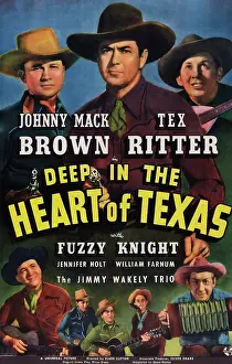 Knight Prints: DEEP IN THE HEART OF TEXAS, top from left: Tex Ritter