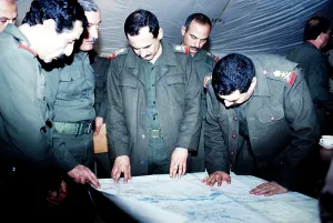 Iraqi Prints: Defeated Iraqi officers reveal information about the location of mines ammunition storage areas