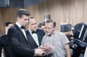 1960s Candids Prints: THE DEFENDERS, from left: Robert Reed, E