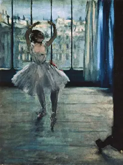 Dancers Prints: DEGAS, Edgar (1834-1917). Dancer at the Photographer's Studio