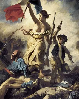 Childish Prints: DELACROIX, Eugne (1798-1863). Liberty Leading the People